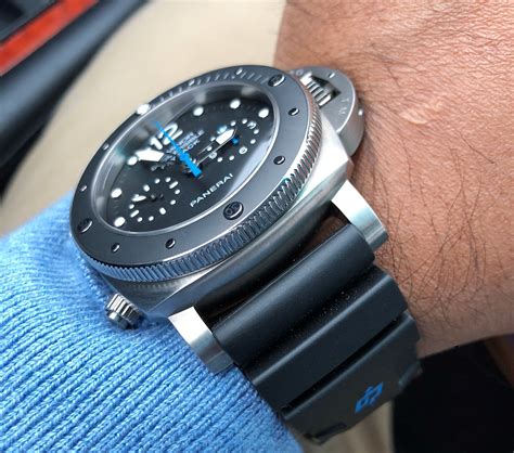 Hands On The Panerai PAM 615 Luminor Submersible 1950 3 